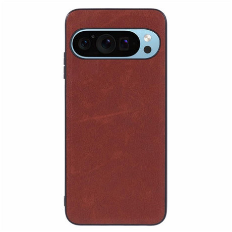 EIDERWOOD Google Pixel 10 / 10 Pro Kunstlæderbelagt Plastik Cover - Brun