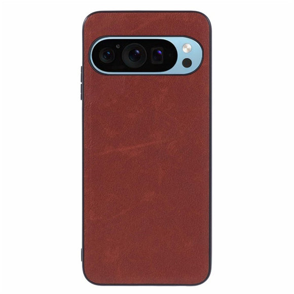 EIDERWOOD Google Pixel 10 / 10 Pro Kunstlæderbelagt Plastik Cover - Brun