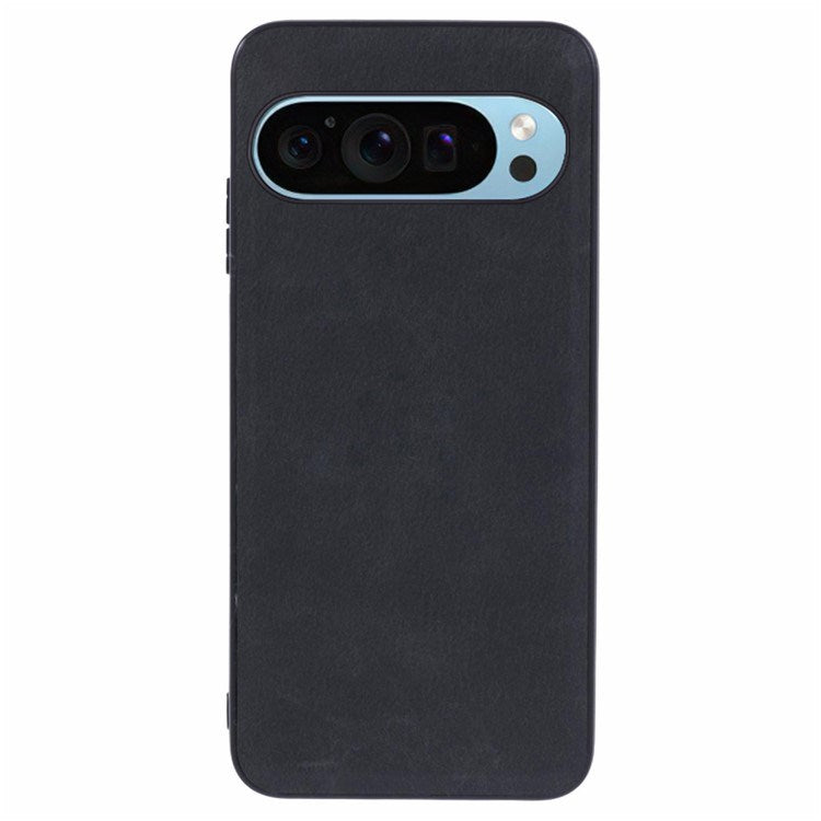 EIDERWOOD Google Pixel 10 / 10 Pro Kunstlæderbelagt Plastik Cover - Sort