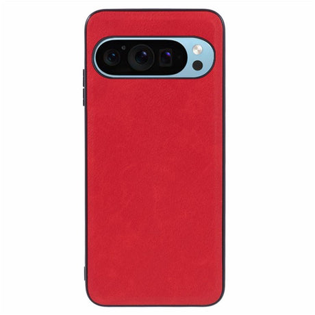 EIDERWOOD Google Pixel 10 / 10 Pro Kunstlæderbelagt Plastik Cover - Rød