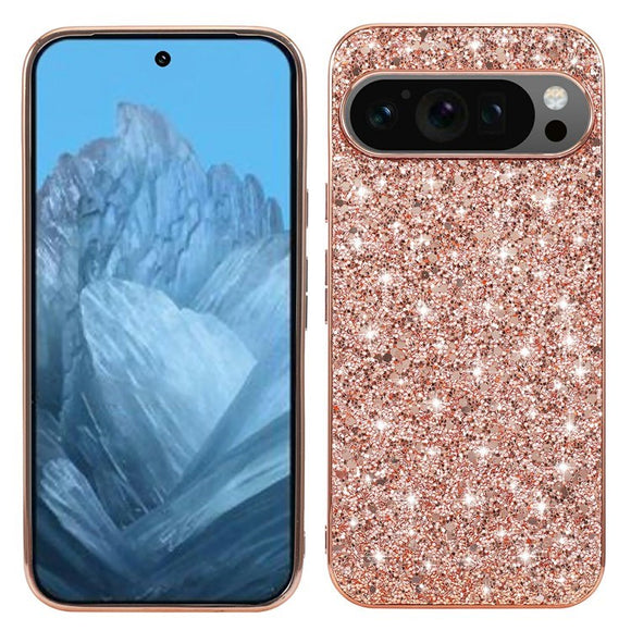 EIDERWOOD Google Pixel 10 / 10 Pro Glitter Cover - Rose Gold