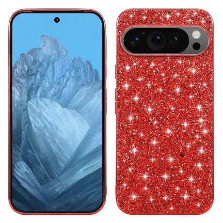 EIDERWOOD Google Pixel 10 / 10 Pro Glitter Cover - Rød