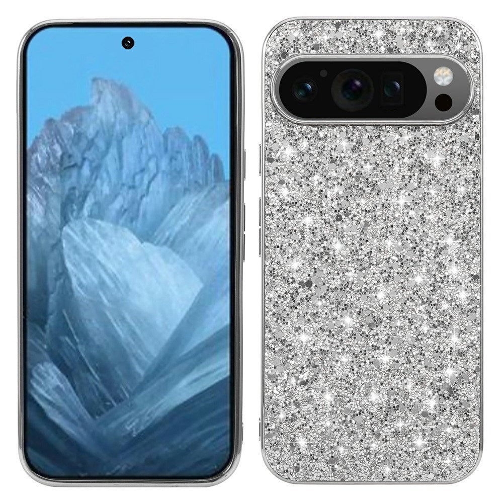 EIDERWOOD Google Pixel 10 Pro XL Glitter Cover - Sølv