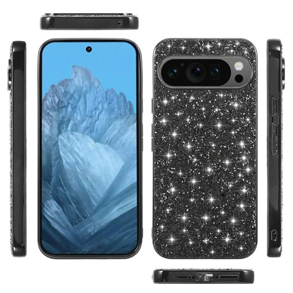 EIDERWOOD Google Pixel 10 Pro XL Glitter Cover - Sølv