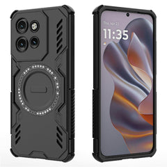 Motorola Edge 60 Neo / Edge 50 Neo / ThinkPhone 25 EIDERWOOD Håndværker Cover - MagSafe Kompatibel - Sort