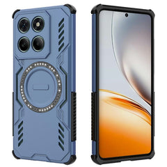 EIDERWOOD Motorola Edge 60 / Edge 60 Fusion Hybrid Plastik Cover m. Varmeafledning - Blå