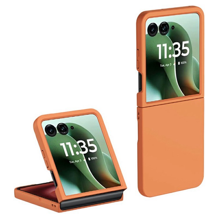 EIDERWOOD Motorola Razr 70 Ultra / Razr 60 Ultra Hårdt Plastik Cover - Orange