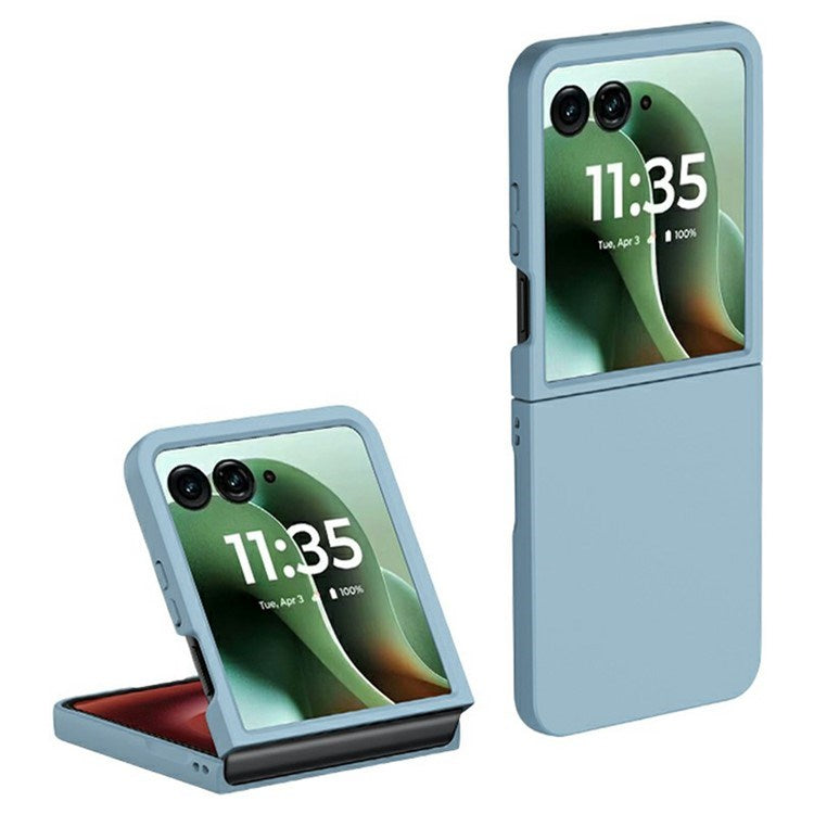 EIDERWOOD Motorola Razr 70 Ultra / Razr 60 Ultra Hårdt Plastik Cover - Lyseblå