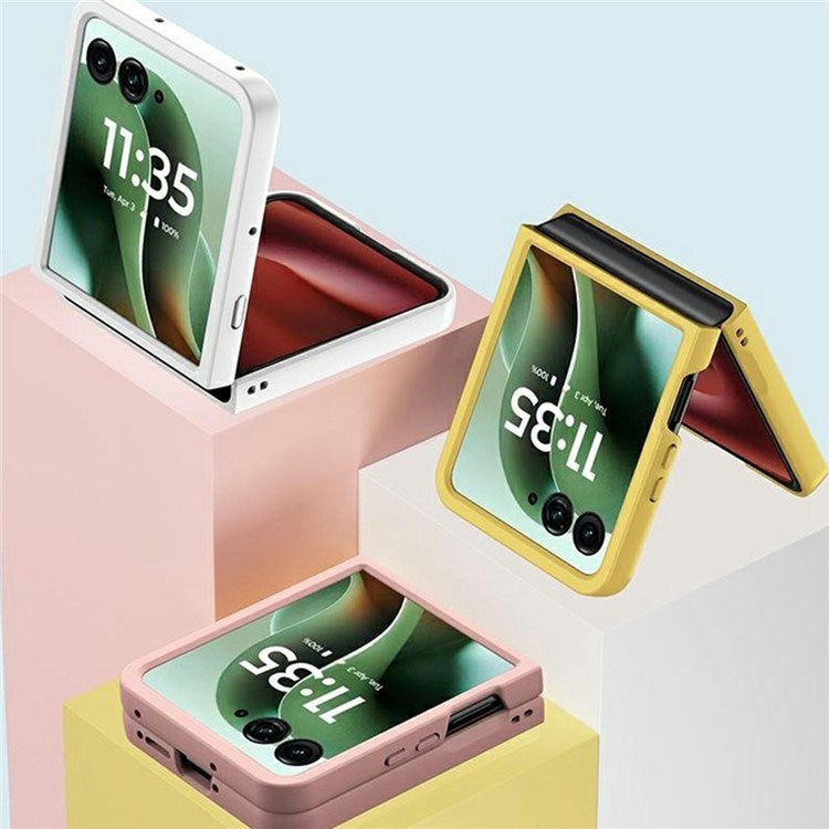 EIDERWOOD Motorola Razr 70 Ultra / Razr 60 Ultra Hårdt Plastik Cover - Lyseblå