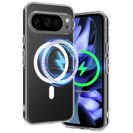EIDERWOOD Google Pixel 10 Pro XL Hybrid Plastik Cover - MagSafe Kompatibel - Gennemsigtig