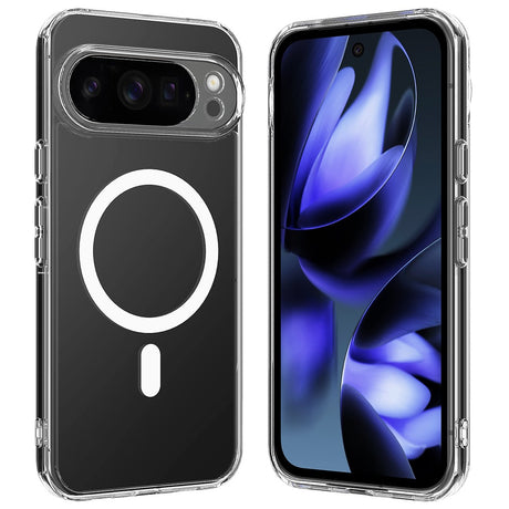 EIDERWOOD Google Pixel 10 Pro XL Hybrid Plastik Cover - MagSafe Kompatibel - Gennemsigtig