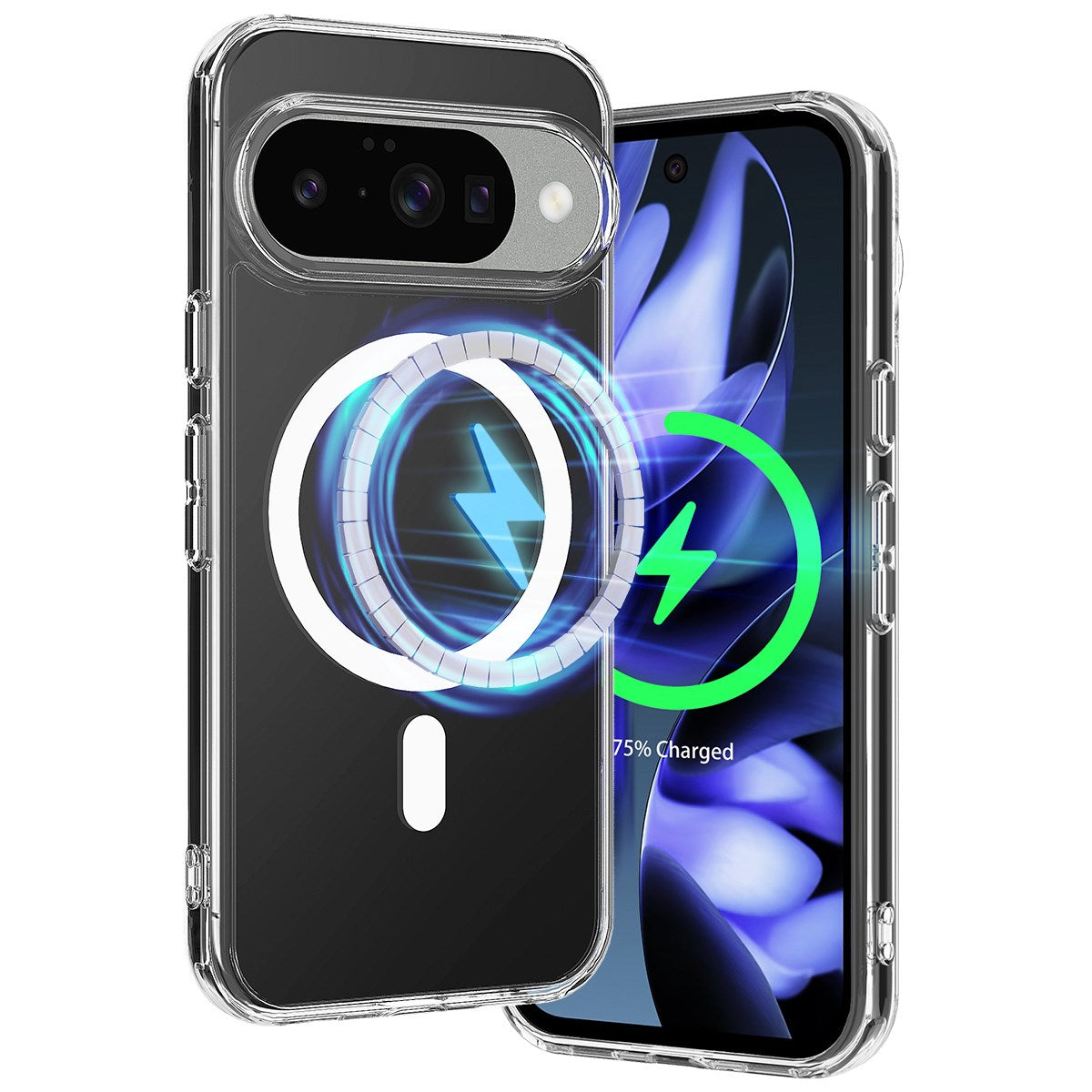 EIDERWOOD Google Pixel 10 Hybrid Plastik Cover - MagSafe Kompatibel - Gennemsigtig