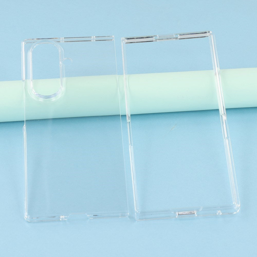 EIDERWOOD Samsung Galaxy Z Fold7 Hård Plastik - Bagside Cover - Gennemsigtig