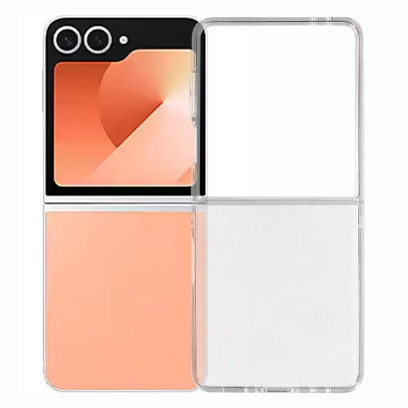 EIDERWOOD Samsung Galaxy Z Flip7 Hård Plastik - Bagside Cover - Gennemsigtig
