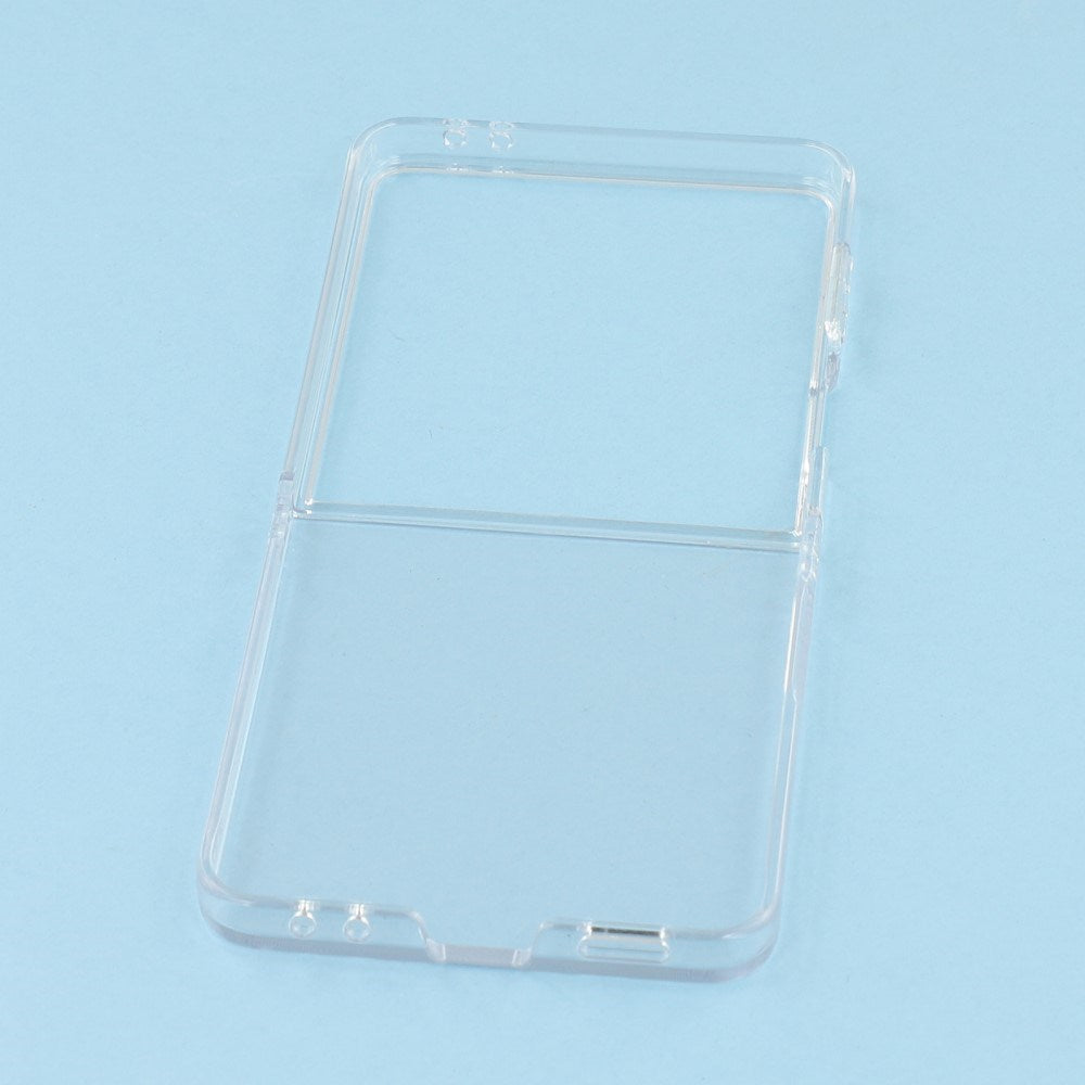 EIDERWOOD Samsung Galaxy Z Flip7 Hård Plastik - Bagside Cover - Gennemsigtig