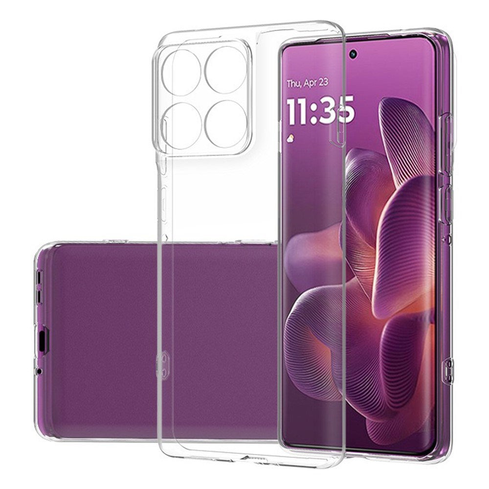EIDERWOOD Motorola Edge 60 / Edge 60 Fusion Cover - Fleksibel Plast - Gennemsigtig