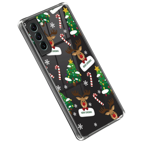Samsung Galaxy S23 Fleksibelt Plast Jule Cover - Juledekorationer