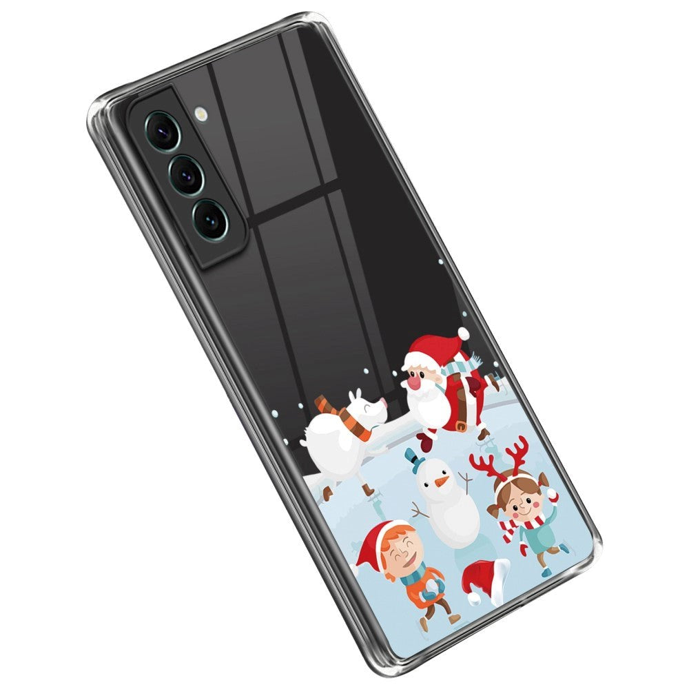Samsung Galaxy S23 Fleksibelt Plast Julecover - Sneboldkamp