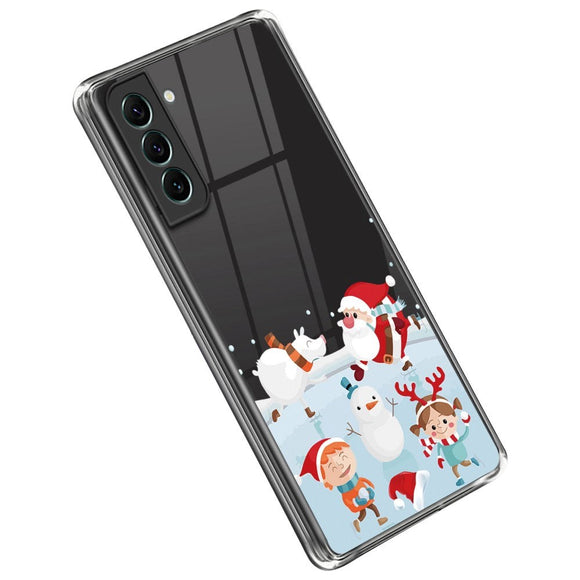 Samsung Galaxy S23 Fleksibelt Plast Julecover - Sneboldkamp