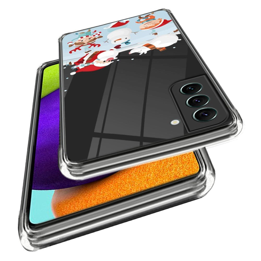 Samsung Galaxy S23 Fleksibelt Plast Julecover - Sneboldkamp