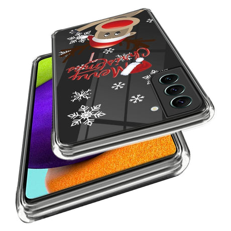 Samsung Galaxy S23 Fleksibelt Plast Jule Cover - Julerensdyr