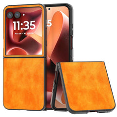 EIDERWOOD Motorola Razr 60 Ultra Kunstlæder Cover - Orange