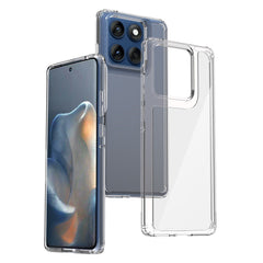 EIDERWOOD Motorola Edge 60 / Edge 60 Fusion Hybrid Plastik Cover - Gennemsigtig