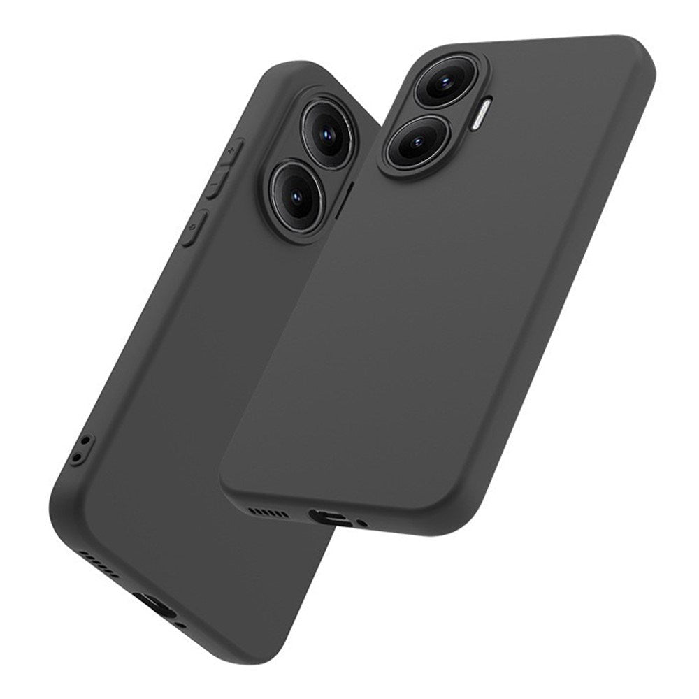 Xiaomi Poco F7 EIDERWOOD Mat Fleksibelt Plastik Cover - Sort