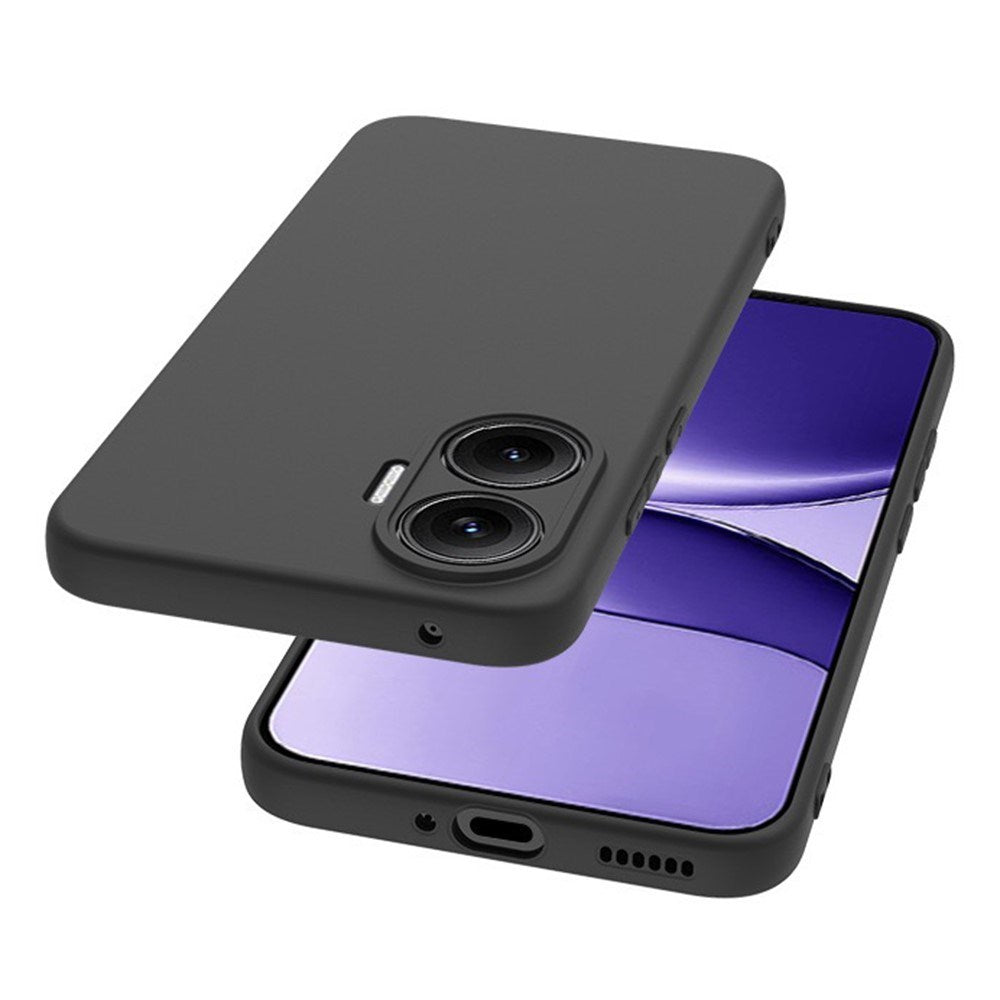 Xiaomi Poco F7 EIDERWOOD Mat Fleksibelt Plastik Cover - Sort