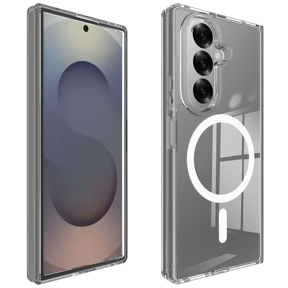 EIDERWOOD Samsung Galaxy Z Fold7 Hybrid Plastik Cover - MagSafe Kompatibel - Gennemsigtig