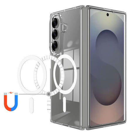 EIDERWOOD Samsung Galaxy Z Fold7 Hybrid Plastik Cover - MagSafe Kompatibel - Gennemsigtig