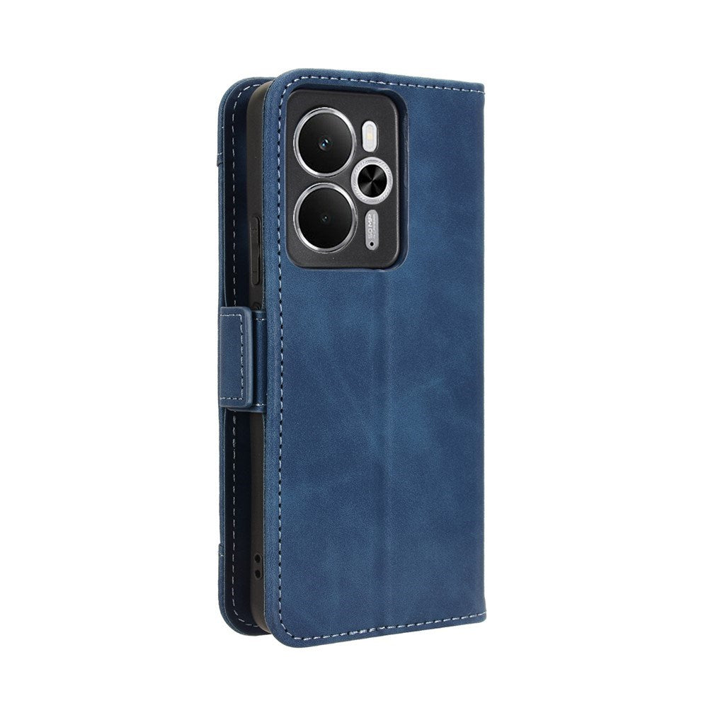 Realme 14 (5G) / 14T (5G) EIDERWOOD Kunstlæder Flip Cover m. Kortholder - Blå
