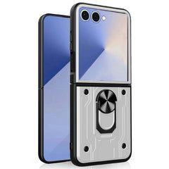 EIDERWOOD Samsung Galaxy Z Flip7 Hybrid Håndværker Cover m. Kickstand - Hvid