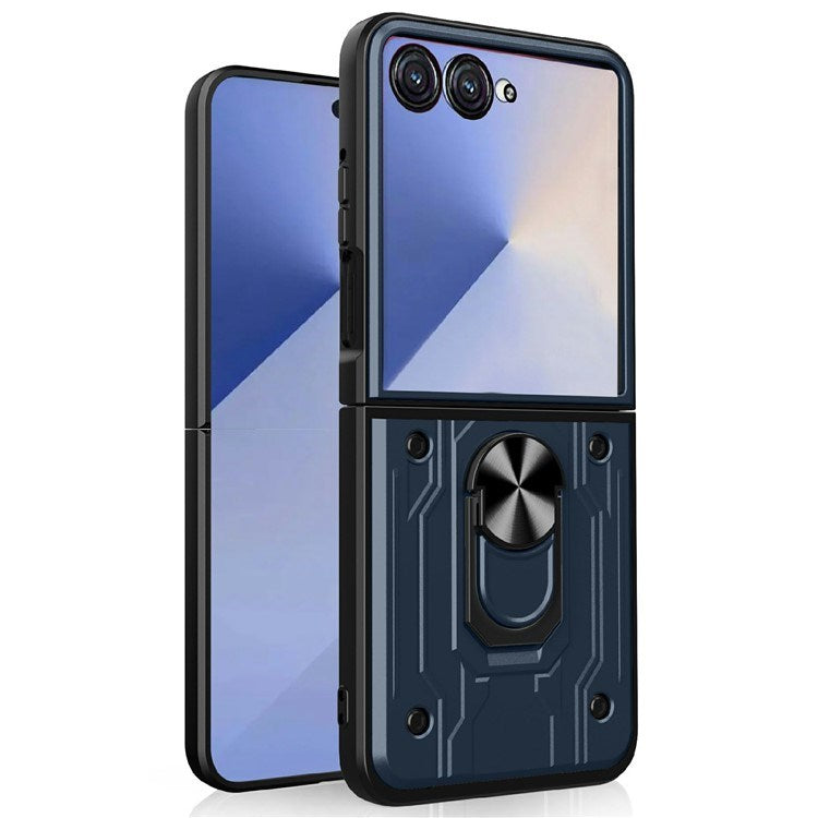 EIDERWOOD Samsung Galaxy Z Flip7 Hybrid Håndværker Cover m. Kickstand - Grå