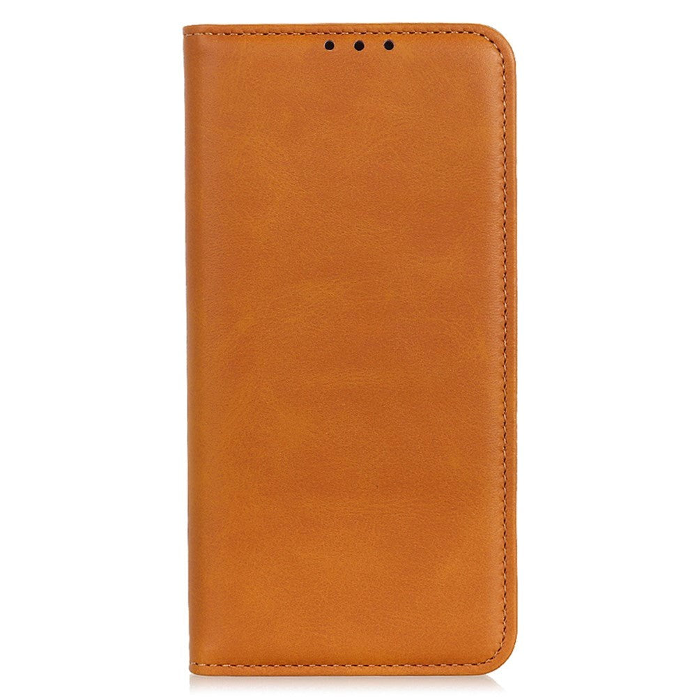 Samsung Galaxy S23 Magnetisk Læder Cover m. Pung - Brun