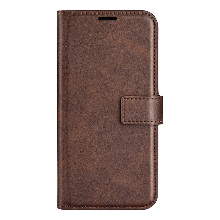 EIDERWOOD iPhone 17 Pro Max Kunstlæder Flip Cover m. Ståfunktion & Kortholder - Brun