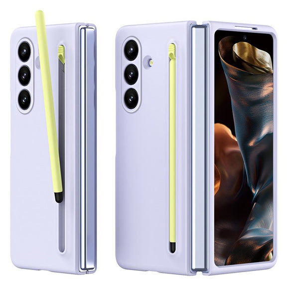 EIDERWOOD Samsung Galaxy Z Fold7 Hårdt Plastik Cover m. Stylus - Lilla
