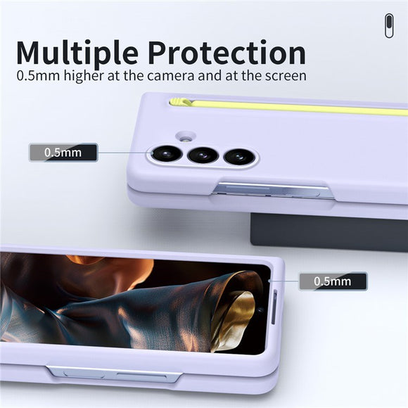 EIDERWOOD Samsung Galaxy Z Fold7 Hårdt Plastik Cover m. Stylus - Lilla