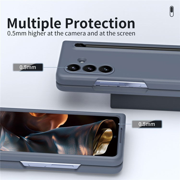 EIDERWOOD Samsung Galaxy Z Fold7 Hårdt Plastik Cover m. Stylus - Mørkegrå