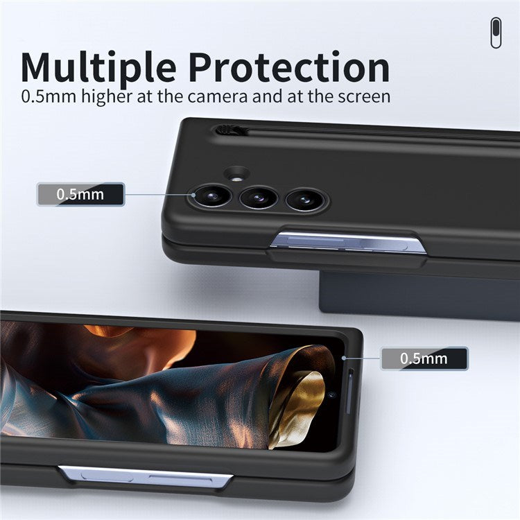 EIDERWOOD Samsung Galaxy Z Fold7 Hårdt Plastik Cover m. Stylus - Sort