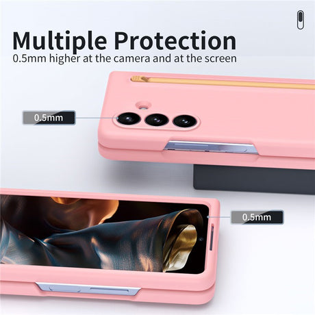 EIDERWOOD Samsung Galaxy Z Fold7 Hårdt Plastik Cover m. Stylus - Lyserød