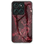 EIDERWOOD Motorola Edge 60 / Edge 60 Fusion Plastik Cover m. Glasbagside - Rød Marmor