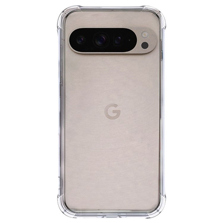 EIDERWOOD Google Pixel 10 / 10 Pro Plastik Cover m. Stødabsorberende Hjørner - Gennemsigtig