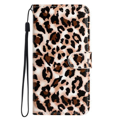 EIDERWOOD iPhone 17 Pro Imiteret Læder Cover m. Pung & Strop - Leopard