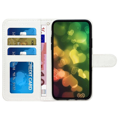 EIDERWOOD iPhone 17 Pro Max Imiteret Læder Cover m. Pung & Strop - Sommerfugle