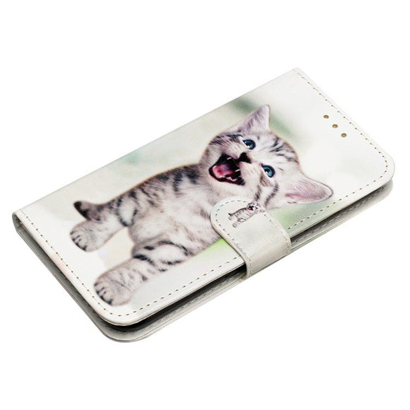 EIDERWOOD iPhone 17 Pro Max Imiteret Læder Cover m. Pung & Strop - Kattekilling