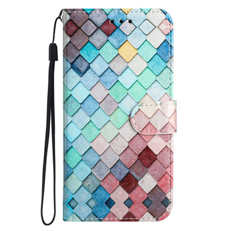 EIDERWOOD iPhone 17 Pro Max Imiteret Læder Cover m. Pung & Strop - Mønster