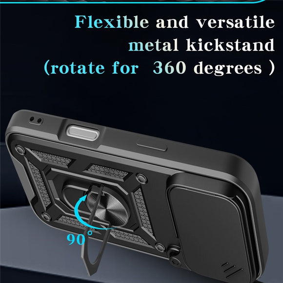 EIDERWOOD iPhone 17 Pro Max Hybrid Håndværker Cover m. Kickstand & Cam Slider - Grøn