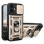 EIDERWOOD iPhone 17 Hybrid Håndværker Cover m. Kickstand & Cam Slider - Guld