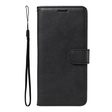 EIDERWOOD iPhone 17 Pro Kunstlæder Cover m. Pung & Strop - Sort